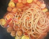 白ワイン香る☆ケチャップパスタ作り方7写真