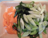 長ねぎと豚小間肉の塩だれ炒め作り方1写真