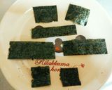 キャラ弁　簡単　パンダ♡　動物　海苔だけ作り方2写真