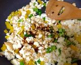 お肉なし♡厚揚げdeパパッとガパオライス作り方3写真