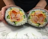 【飾り巻き寿司】バラの花作り方17写真