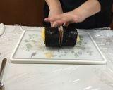【飾り巻き寿司】バラの花作り方16写真