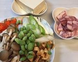 豆腐入り〜和風ホワイトシチュー作り方1写真