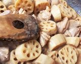 ごろりレンコンの胡麻味噌煮作り方6写真