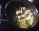 ＊白菜と肉団子のスープ＊作り方2写真