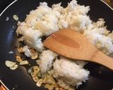 残りご飯救済！白だしでガーリックライス作り方4写真