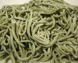 緑茶を食べよう①粉末緑茶入り手打ちうどん作り方6写真