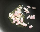 春菊のペペロンチーノ作り方1写真