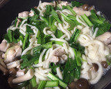 まとめて作れる煮るﾀﾞｹ鶏だしうどん作り方4写真