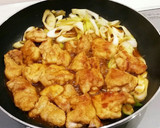 簡単❤鶏もも肉と長ネギの和風カレー炒め♪作り方8写真