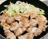 簡単❤鶏もも肉と長ネギの和風カレー炒め♪作り方7写真