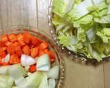 コクうま白菜と鮭のシチュー作り方1写真