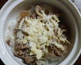 簡単！3種？？のチーズ牛丼作り方1写真