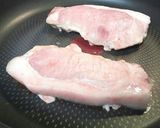 包丁不要！フォークで簡単筋切り！作り方4写真