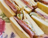 高野豆腐でチーズオムレツサンド♪作り方4写真