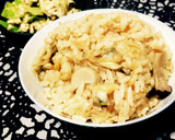 あさりと帆立のバター醤油炊き込みご飯作り方3写真
