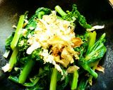 菜の花と小松菜の辛子醤油和え作り方11写真