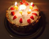 旬の苺丸ごと入れる贅沢ショートケーキ作り方5写真