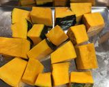 こうや豆腐とかぼちゃのミルク煮作り方3写真