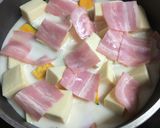 こうや豆腐とかぼちゃのミルク煮作り方5写真