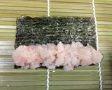 【飾り巻き寿司】ひな祭りに＊桃の花＊作り方5写真