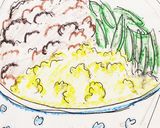 忙しいママの 『三色丼』作り方10写真