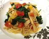 ランチに簡単&さっぱり!バタぽんパスタ♪作り方6写真