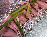 魚肉ソーセージちょいマヨ焼き作り方1写真