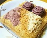 *豪華トリコロール粒あんトースト*作り方8写真