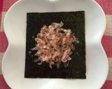 朝食に簡単かつおチーズの手巻きごはん♪作り方1写真