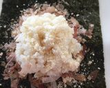 朝食に簡単かつおチーズの手巻きごはん♪作り方2写真