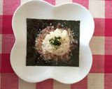 朝食に簡単かつおチーズの手巻きごはん♪作り方3写真
