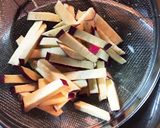 さつまいものきんぴら風炒め作り方1写真