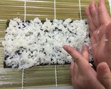 【飾り巻き寿司】ひな祭りに＊桃の花＊作り方17写真