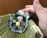 【飾り巻き寿司】ひな祭りに＊桃の花＊作り方21写真