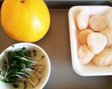 美肌BOOK☆より*ホタテのカルパッチョ作り方1写真