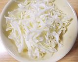 お好み焼き風♫キャベツとチーズのパン作り方2写真