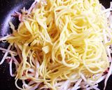 ノンオイル♫ヘルシー上海風焼きそば作り方3写真