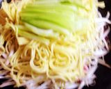ノンオイル♫ヘルシー上海風焼きそば作り方4写真