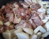 鶏肉と蕪の炒め煮作り方2写真