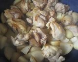 鶏肉と蕪の炒め煮作り方3写真