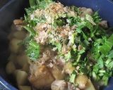 鶏肉と蕪の炒め煮作り方4写真
