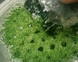 冬季限定ちぢみほうれん草をきめ細かく作り方8写真