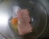 ぷりぷり♪シャキシャキ♪鶏だんご作り方1写真