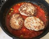 給料日前！前日のハンバーグをドリアに作り方4写真