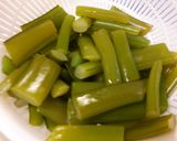茎わかめキャベツ。作り方1写真