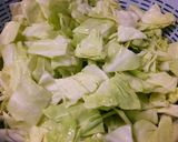 茎わかめキャベツ。作り方2写真