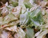 茎わかめキャベツ。作り方4写真