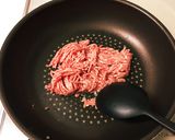 ニラともやしのピリ辛肉そぼろのせ作り方3写真