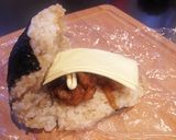 握って巻く切る挟むだけ！おにぎりサンド♪作り方8写真